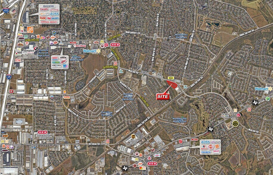 More Photos Of Gibbs Sprawl & Walzem Rd, San Antonio Land For Sale