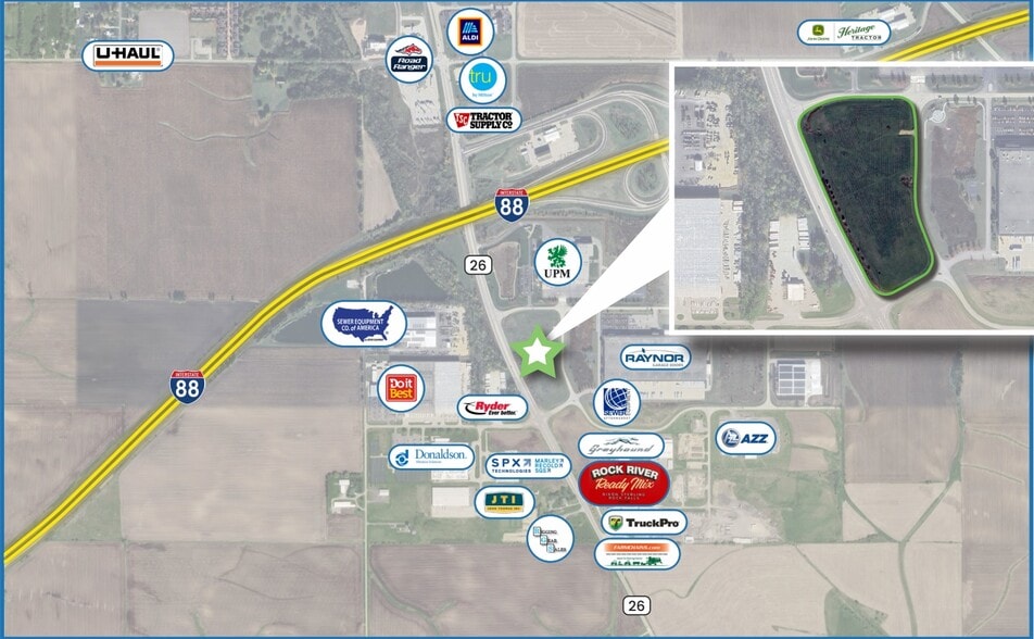 Primary Photo Of 2120 S Galena Ave, Dixon Industrial For Sale