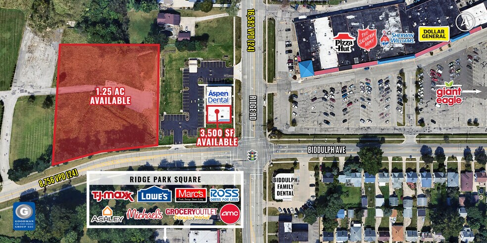 More Photos Of 4630 N Ridge Rd, Brooklyn General Retail For Lease