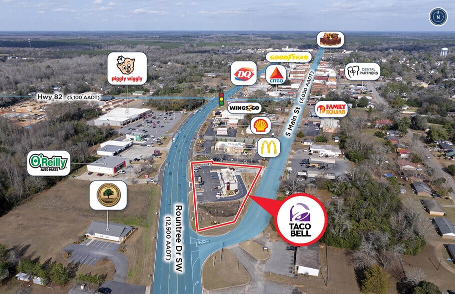 More Photos Of 480 Roundtree Dr SW, Dawson Fast Food For Sale