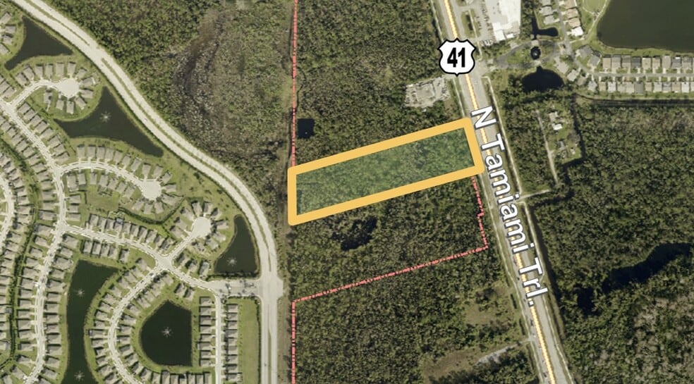 Primary Photo Of 17501 N Tamiami Trl, North Fort Myers Land For Sale