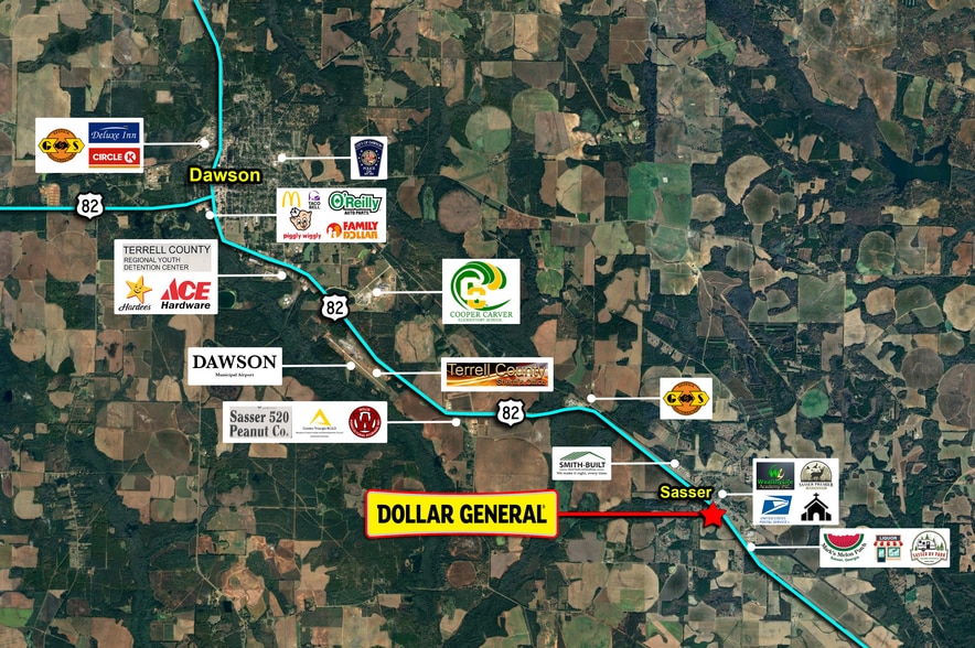 More Photos Of 127 US-82 Hwy, Dawson Convenience Store For Sale