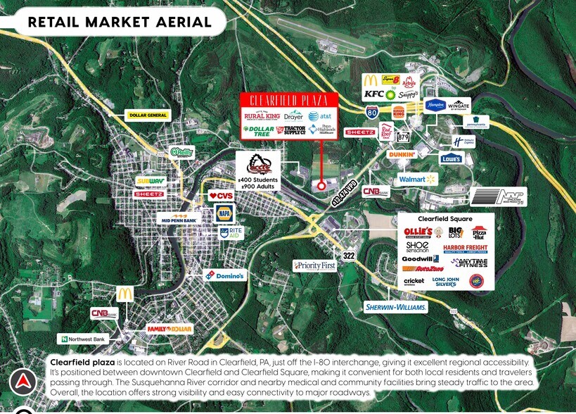 More Photos Of 1800 Daisy Street Ext, Clearfield Unknown For Lease