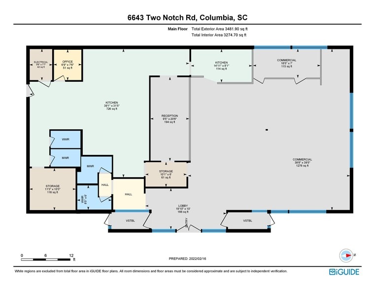 More Photos Of 6634 Two Notch Rd, Columbia Restaurant For Sale