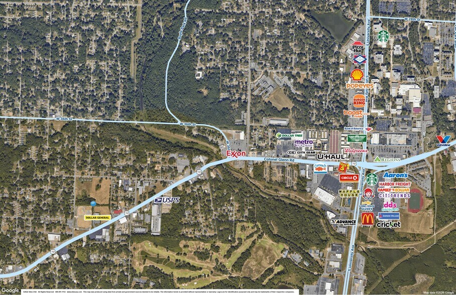 More Photos Of 7900 Colonel Glenn Rd, Little Rock Land For Sale