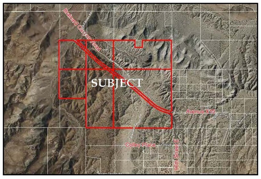 Primary Photo Of Brainard Canyon Rd @ E Avenue X15, Palmdale Land For Sale