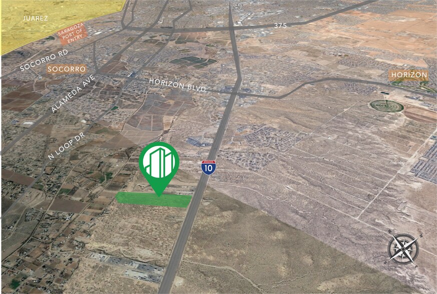 More Photos Of 12520 Gateway Boulevard East, Socorro Land For Sale