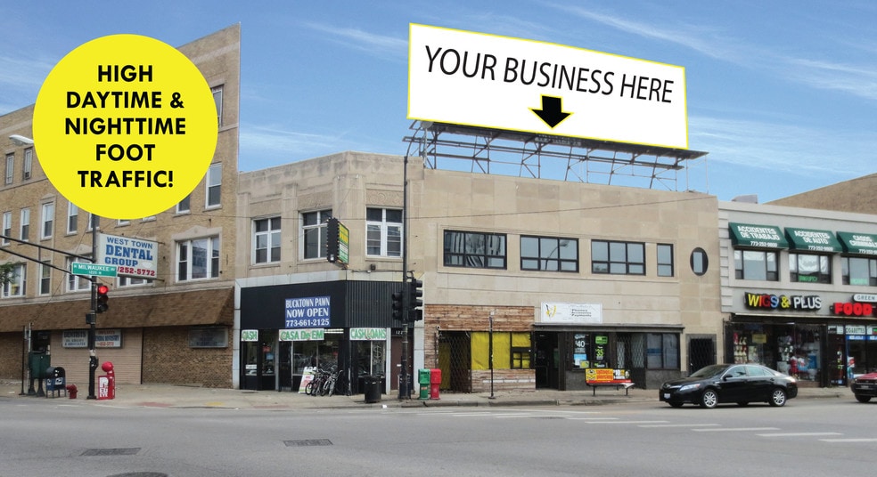 More Photos Of 1223 N Milwaukee Ave, Chicago Storefront For Lease