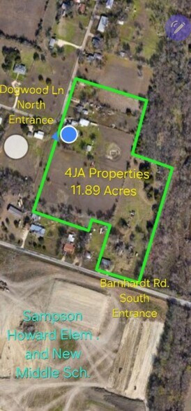Primary Photo Of 1906 Barnhardt Rd, Temple Land For Sale