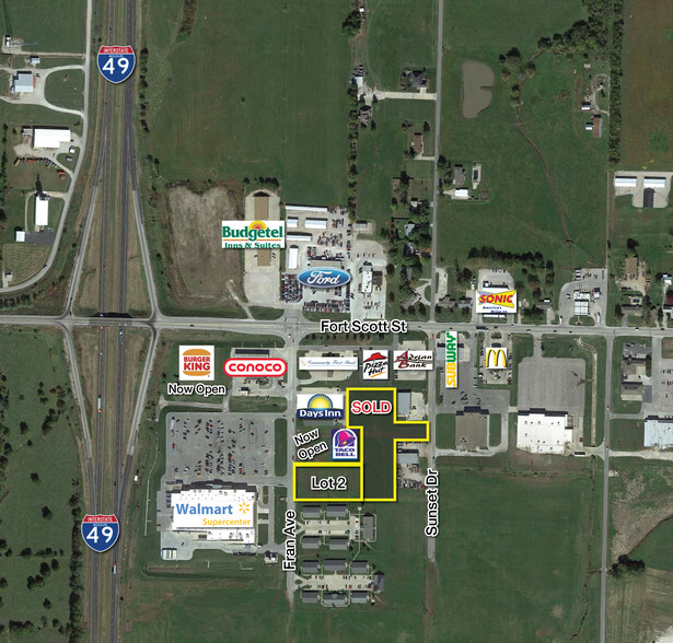 Primary Photo Of Fort Scott Street & Interstate 49 @ Interstate 49, Butler Land For Sale