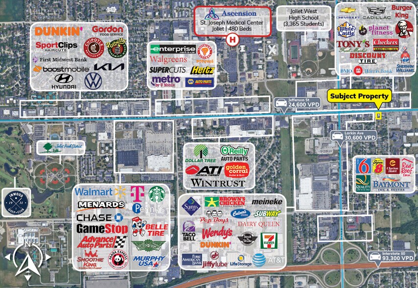 More Photos Of 1606 W Jefferson St, Joliet Fast Food For Sale