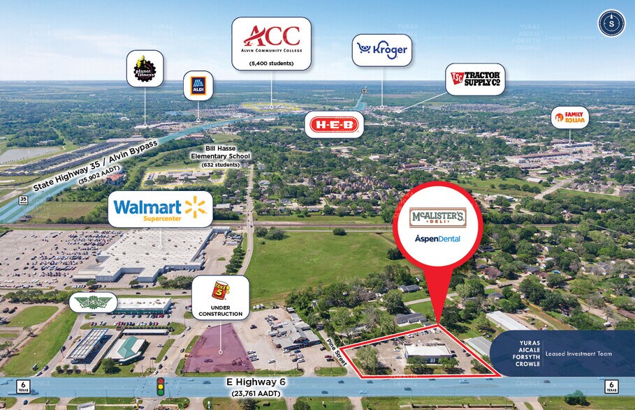 More Photos Of 1300 E Highway 6, Alvin Freestanding For Sale