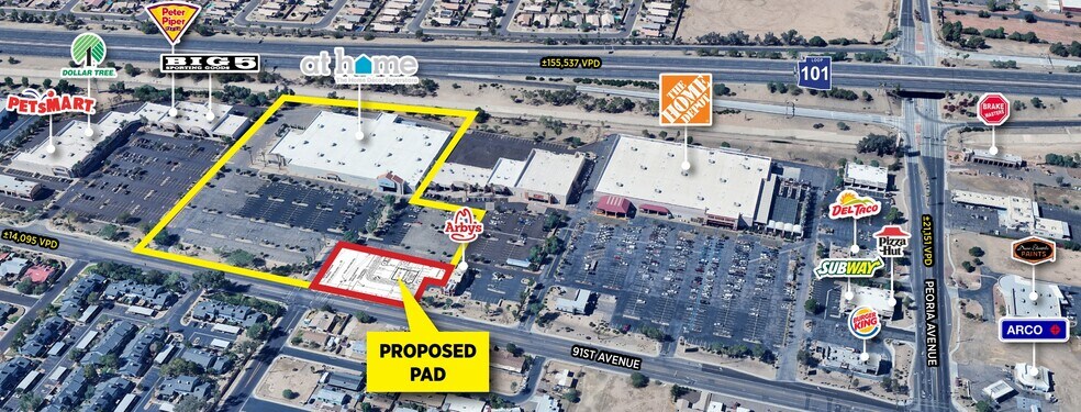 More Photos Of S/SWC 91st Ave & Peoria Ave, Peoria General Retail For Lease