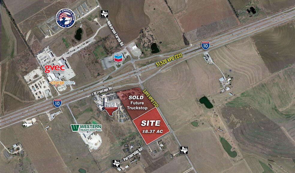 Primary Photo Of IH-10 E @ FM 775, Seguin Land For Sale