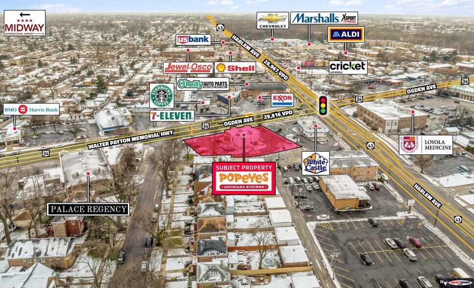 More Photos Of 7135 Ogden Ave, Berwyn Fast Food For Sale