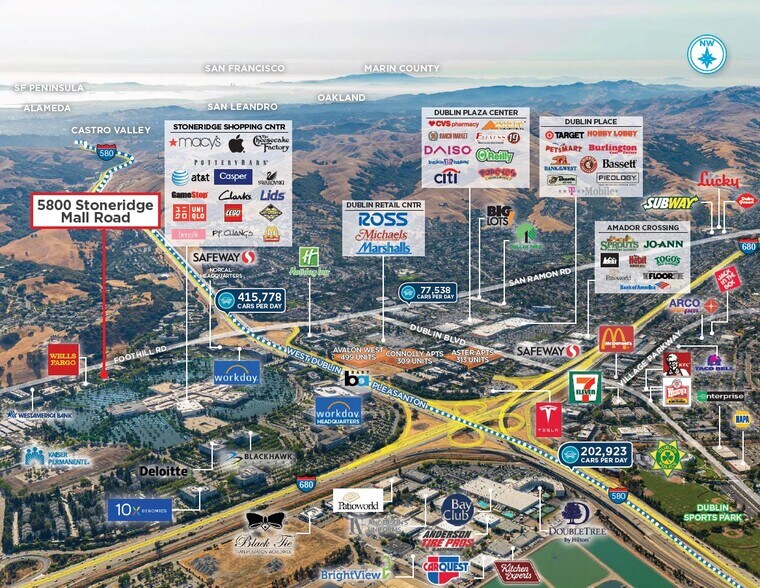 More Photos Of 5800 Stoneridge Mall Rd, Pleasanton Bank For Sale