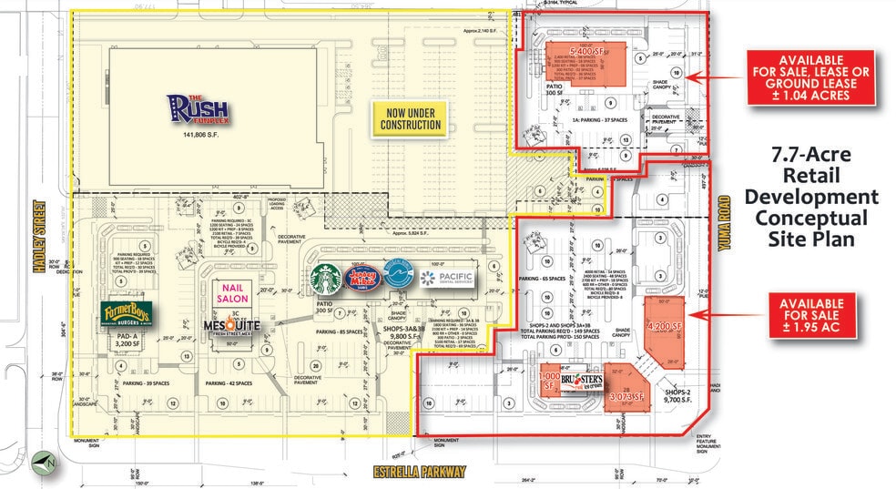 More Photos Of Estrella Pky @ Yuma Road, Goodyear General Retail For Lease