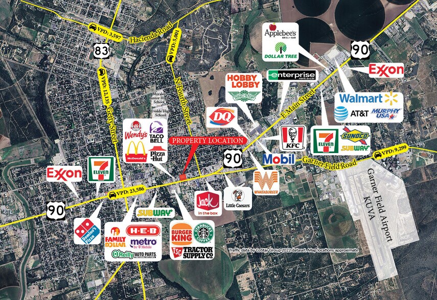 More Photos Of 600-612 E Main St, Uvalde Storefront For Lease