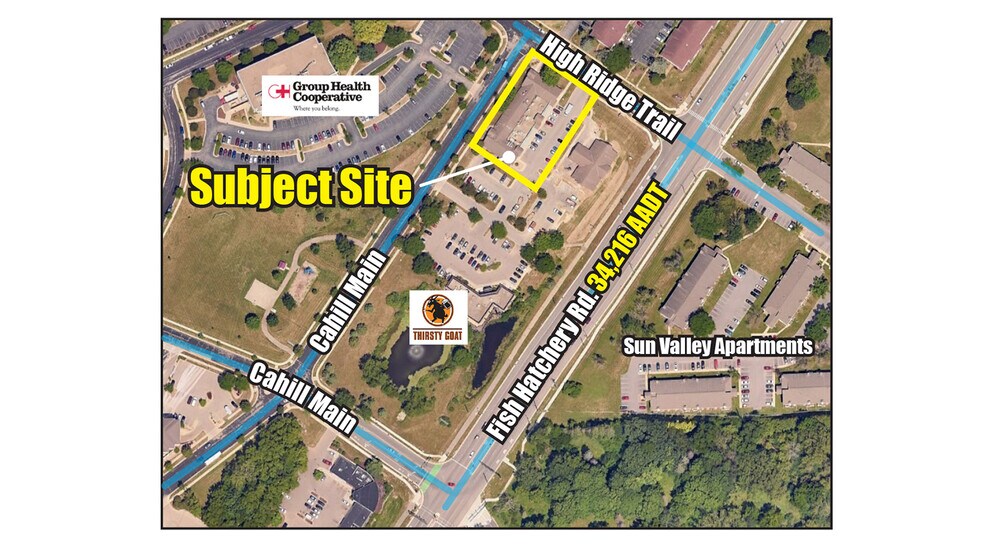 More Photos Of 3050 Cahill Main, Fitchburg General Retail For Lease