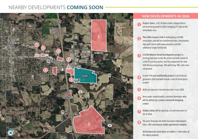 More Photos Of US Hwy 280 & GA Hwy 90, Cordele Land For Sale