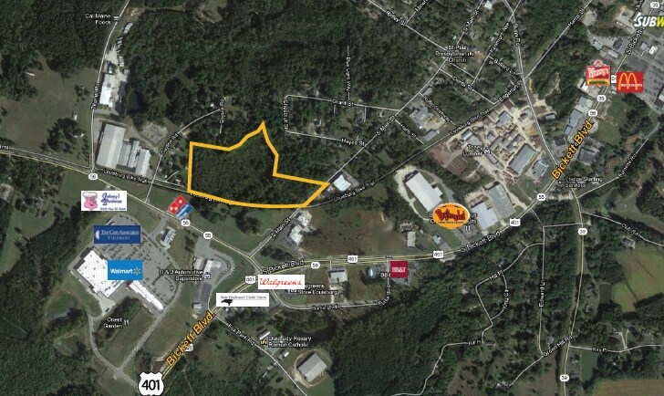 Primary Photo Of 1025 S Main St, Louisburg Land For Sale
