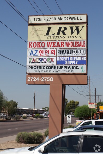 More Photos Of 2740-2746 W McDowell Rd, Phoenix Distribution For Lease