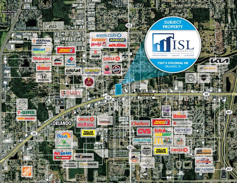 More Photos Of 7367 E. Colonial Dr, Orlando Land For Sale