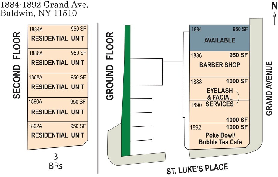 More Photos Of 1884-1892 Grand Ave, Baldwin Apartments For Sale