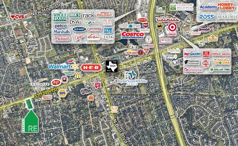 More Photos Of FM-1431 & Lone Star Dr, Cedar Park Land For Sale