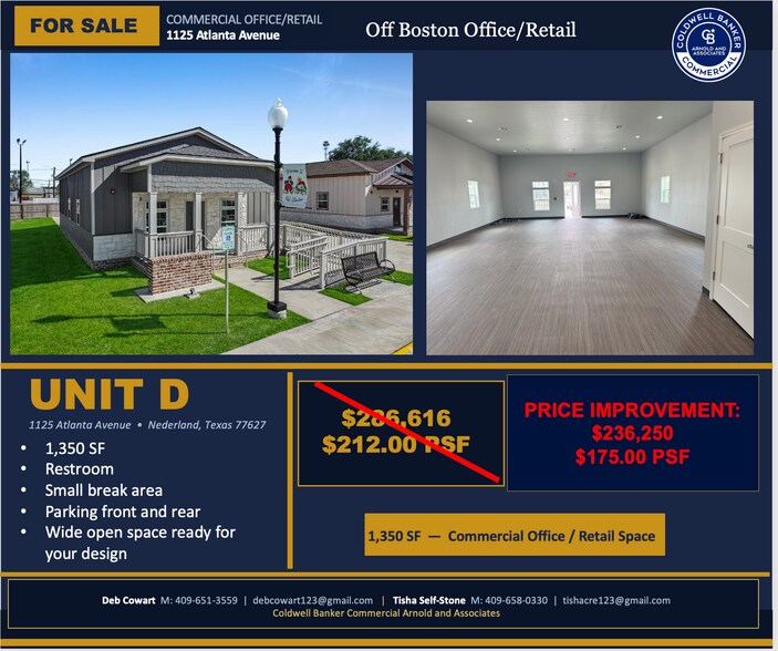 More Photos Of 1125 Atlanta Ave, Nederland Office For Sale