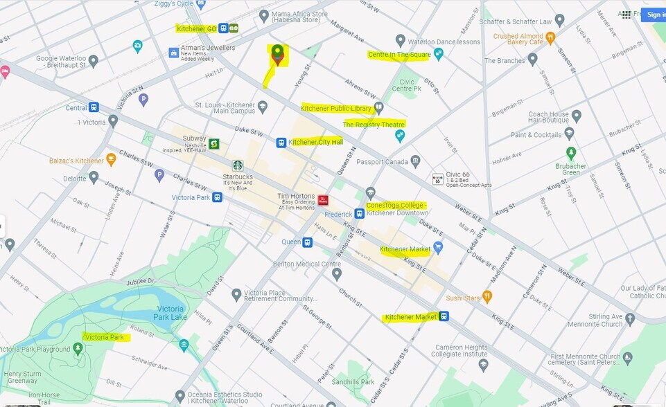 More Photos Of 109 College St, Kitchener Office For Sale