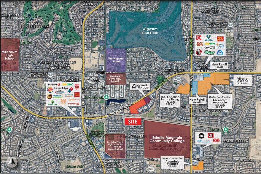 More Photos Of 7.63 Acres on Indian School Rd, Litchfield Park, Litchfield Park Land For Sale