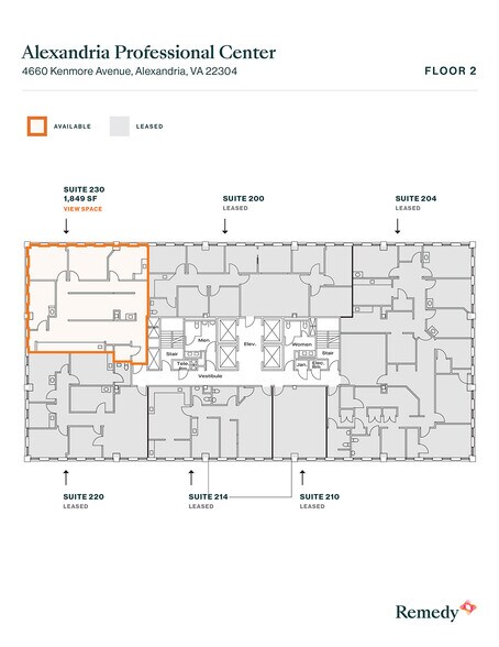 More Photos Of 4660 Kenmore Ave, Alexandria Medical For Lease