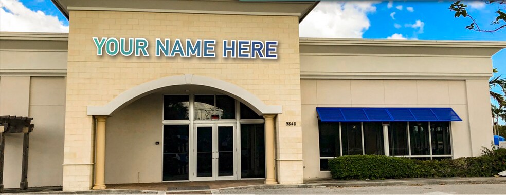 More Photos Of 9846 S Military Trl, Boynton Beach Storefront For Lease