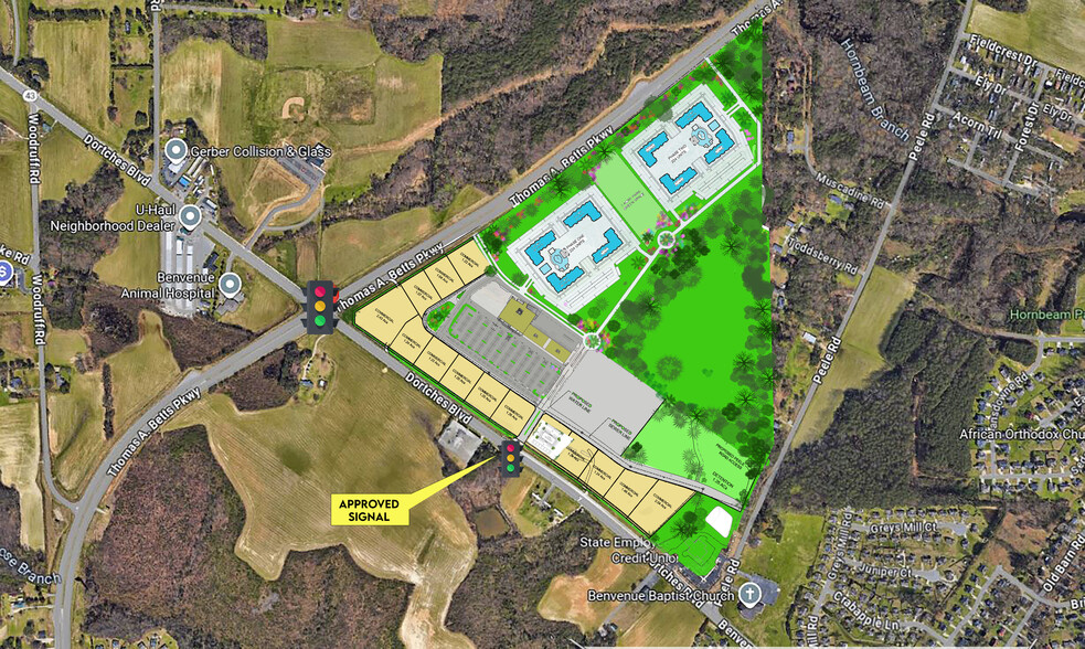 Primary Photo Of 2703 Benvenue Rd, Rocky Mount General Retail For Lease