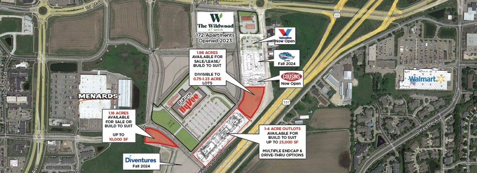 Primary Photo Of SEC Highway 151 & W Main St, Sun Prairie Land For Lease