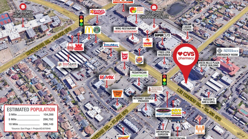 More Photos Of 1780 Lee Trevino Blvd, El Paso Drugstore For Sale