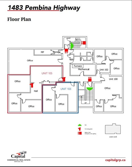 Primary Photo Of 1483 Pembina Hwy, Winnipeg Office For Lease