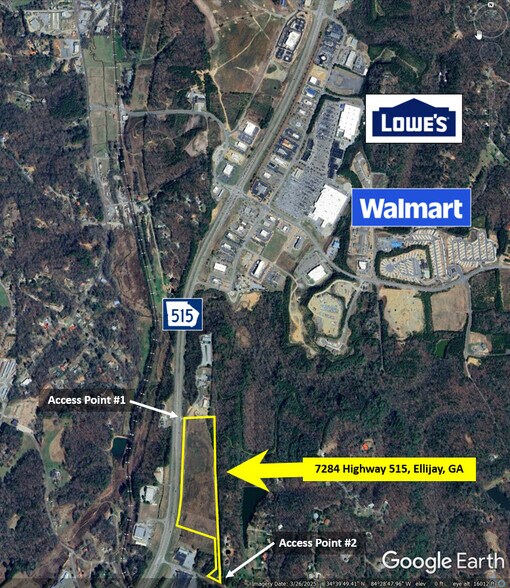 Primary Photo Of 7284 Highway 515, Ellijay Land For Sale