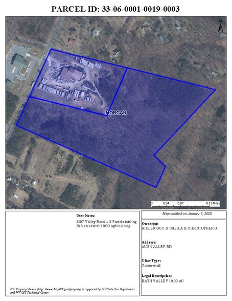 Primary Photo Of 4307 Valley Rd, Berkeley Springs Truck Terminal For Sale