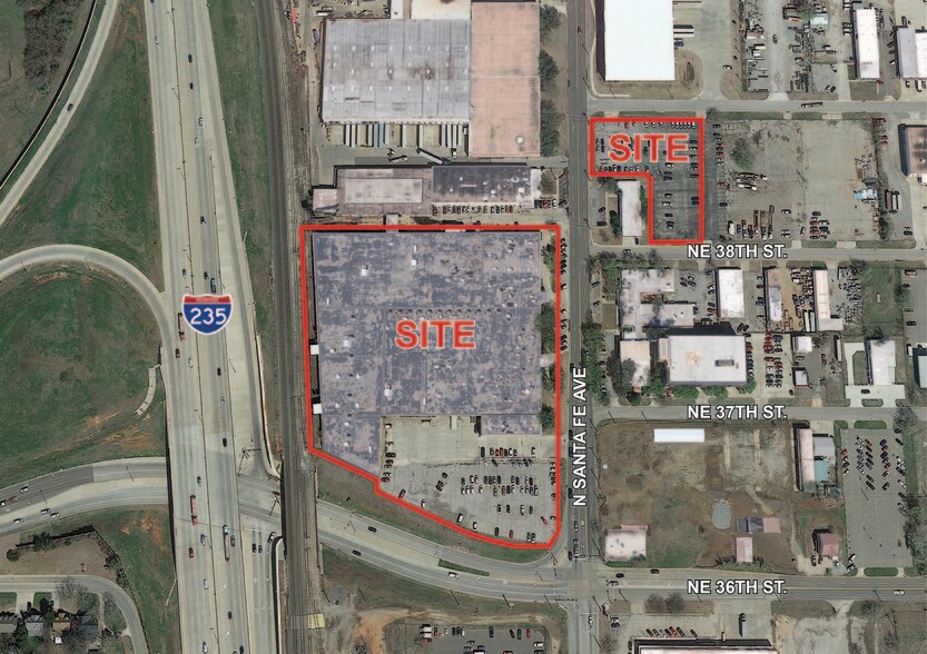 More Photos Of 3813-3817 N Santa Fe Ave, Oklahoma City Light Manufacturing For Lease
