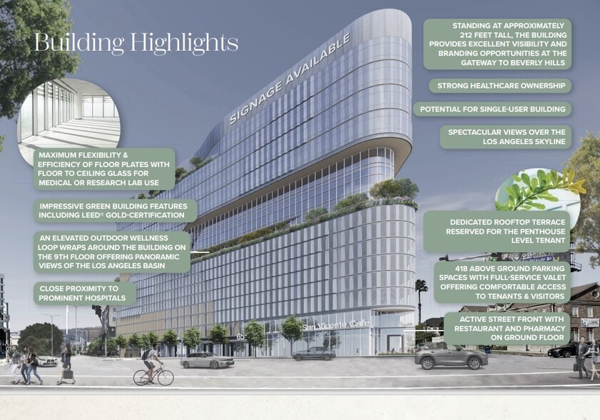 More Photos Of 650-676 S San Vicente Blvd, Los Angeles Medical For Lease