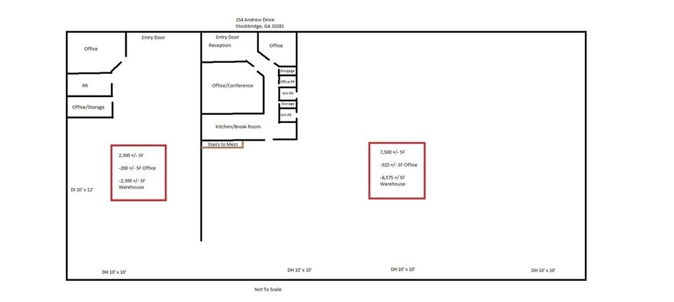 More Photos Of 154 Andrew Dr, Stockbridge Warehouse For Lease