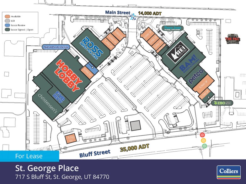 More Photos Of 735-899 S Bluff St, Saint George Unknown For Lease