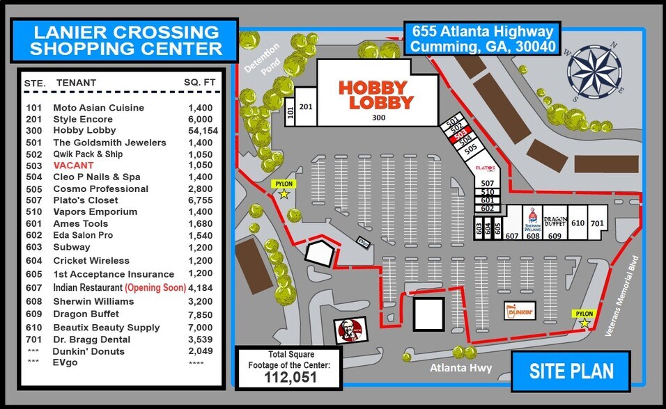Primary Photo Of 655 Atlanta Hwy, Cumming Unknown For Lease