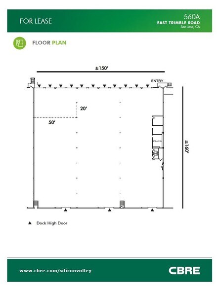 More Photos Of 550-560 E Trimble Rd, San Jose Warehouse For Lease