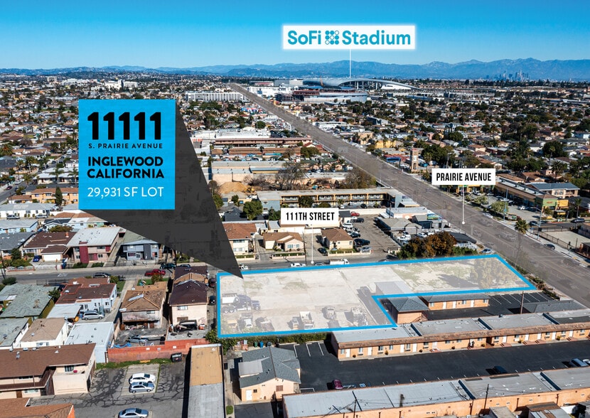 Primary Photo Of 11111 S Prairie Ave, Inglewood Land For Lease