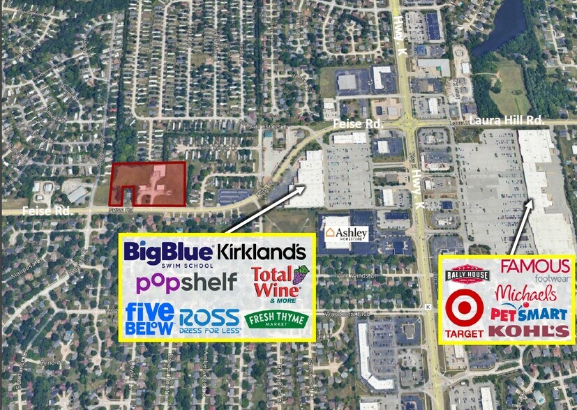 Primary Photo Of Feise Rd. @ Northwood Dr, O'Fallon Flex For Sale