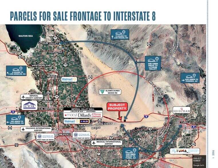 Primary Photo Of 4710-4798 Hwy, Calexico Land For Sale