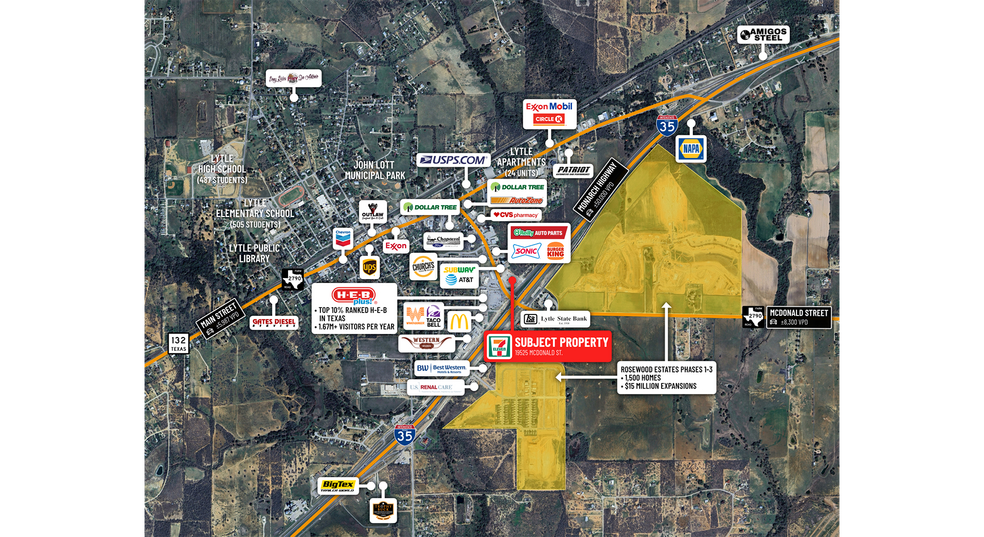 More Photos Of 19525 McDonald st, Lytle Convenience Store For Sale